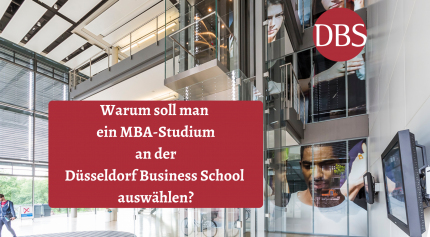 Why choose an MBA program at Düsseldorf Business School?